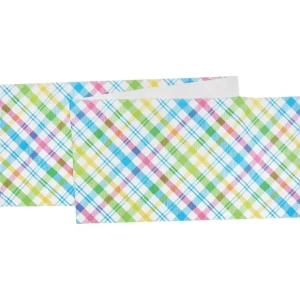 13" x 72" Spring Blossom Plaid Table Runner byValerie - glamourwo.com | ladies' apparel & accessories & shoes* Fashion
