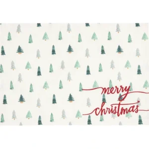 13.5" x 19" Tree Holiday Placemat Set of 6 by Valerie - glamourwo.com | ladies' apparel & accessories & shoes* Outlet